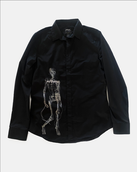 X-Ray Skully Button Up